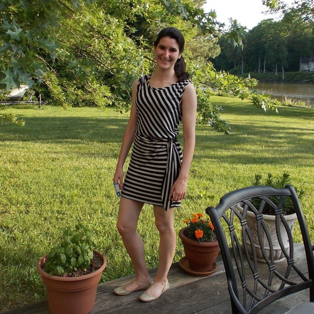 Striped Guess dress